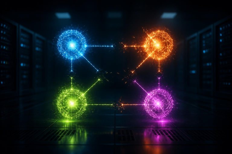 Vier vernetzte KI-Systeme fallen gleichzeitig aus.